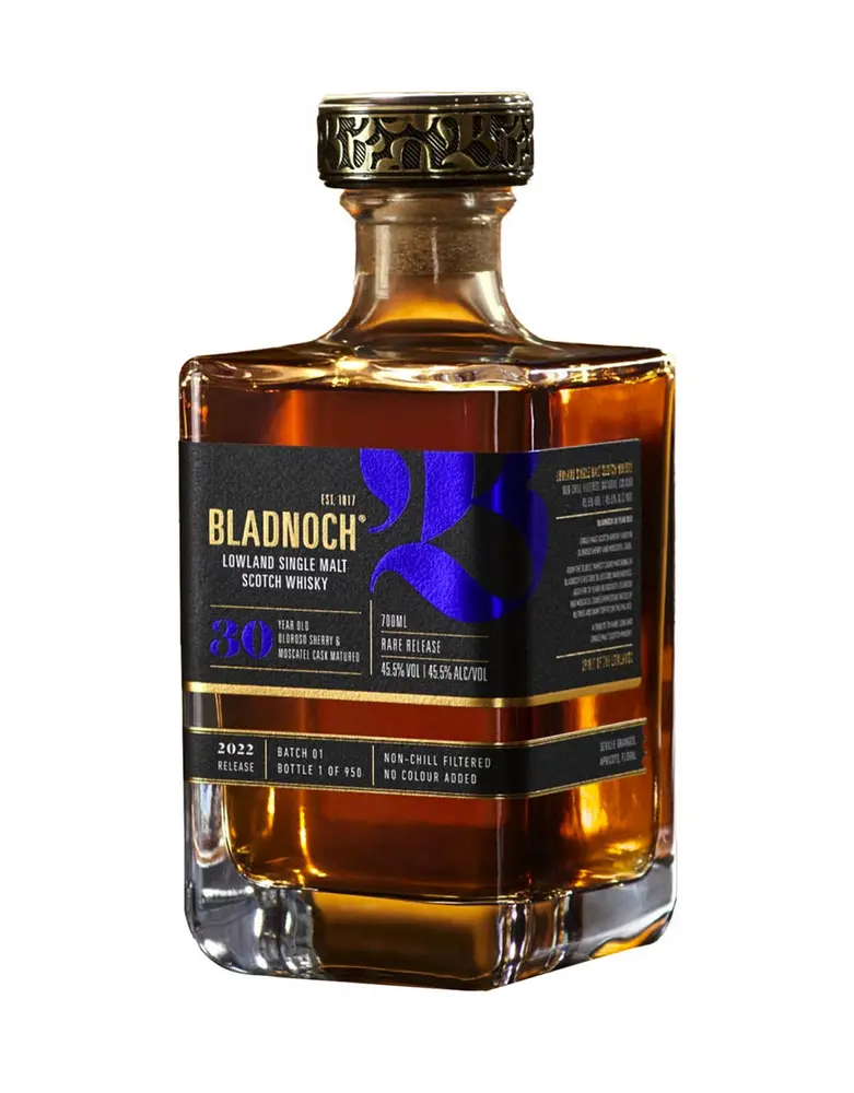 Bladnoch 30 Year Old Lowland Single Malt Scotch 700ml