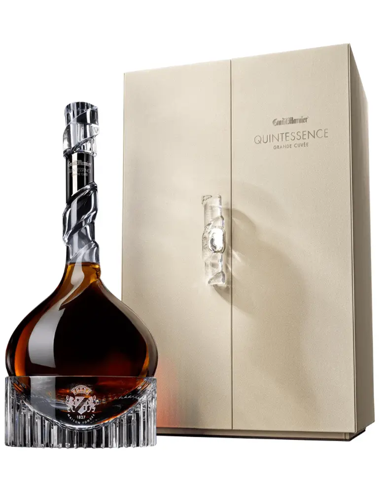 Grand Marnier Grande Cuvee Quintessence In Baccarat Crystal 750ml