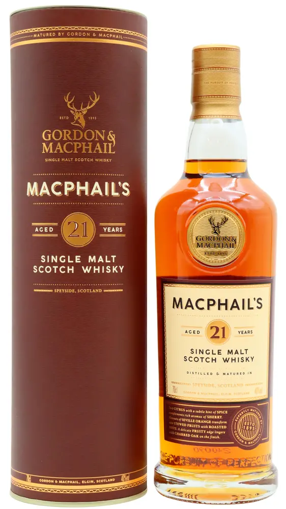 Macphail's - Speyside Single Malt Scotch 21 year old Whisky