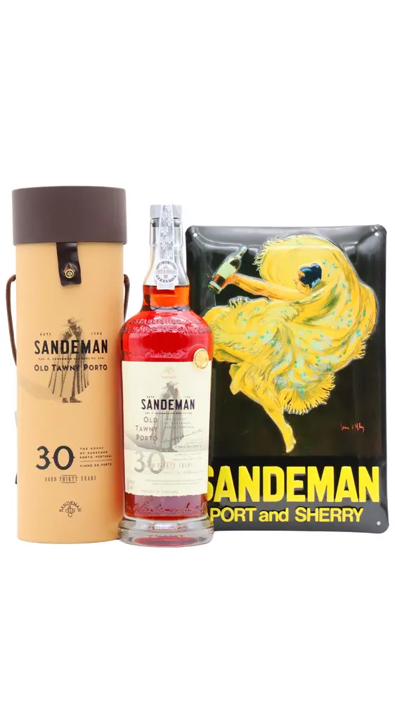 Sandeman - Tawny 30 year old Port (Includes Metal Bar Sign)
