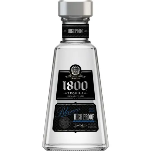 1800 Tequila High Proof Blanco 375ml