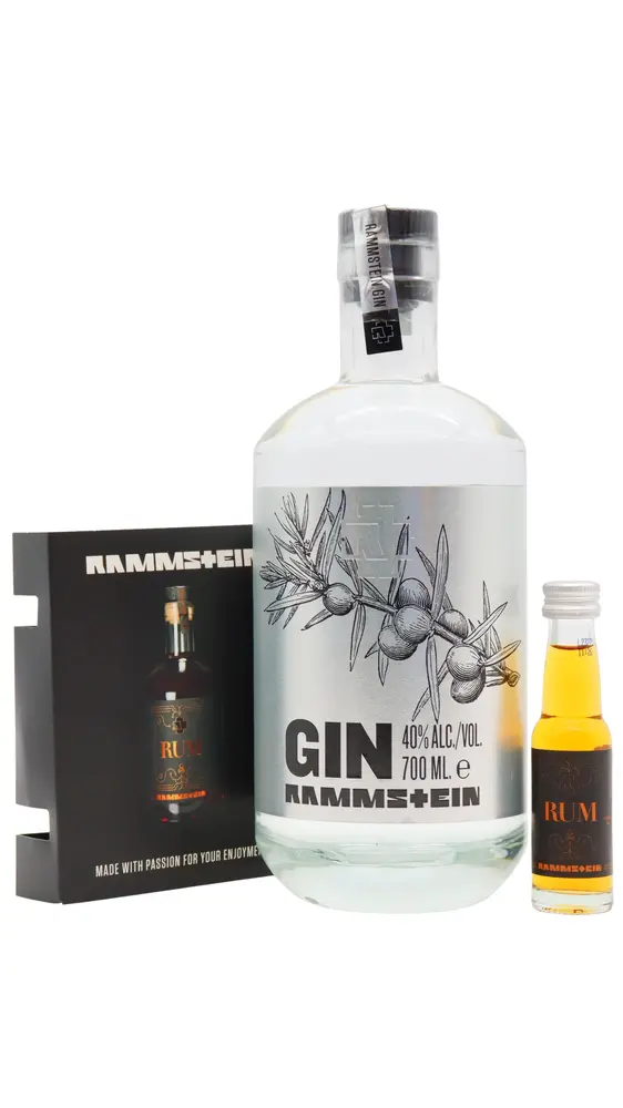 Rammstein - Dry Gin (Includes Rammstein Rum Miniature)