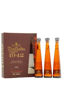 Don Julio - 1942 Small Batch Anejo Tequila 5cl x 3 40% ABV Miniature Gift Pack
