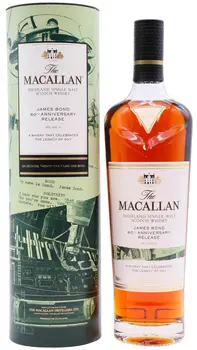 The Macallan - James Bond 60th Anniversary Release - Decade II Single Malt Scotch Whisky 70cl 43.7% ABV