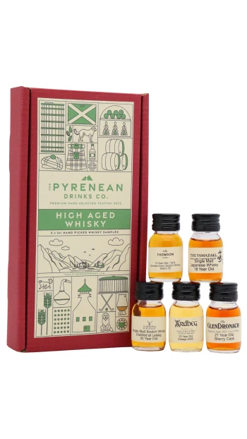 The Pyrenean Drinks Co. - High Aged Whisky 3cl x 5 40% ABV (5 x 3cl)- Tasting Set