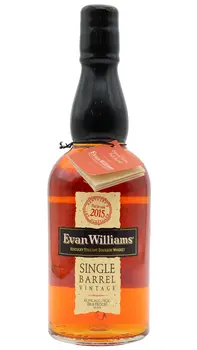 Evan Williams - Single Barrel Vintage Kentucky Straight Bourbon 2015 7 year old Whiskey