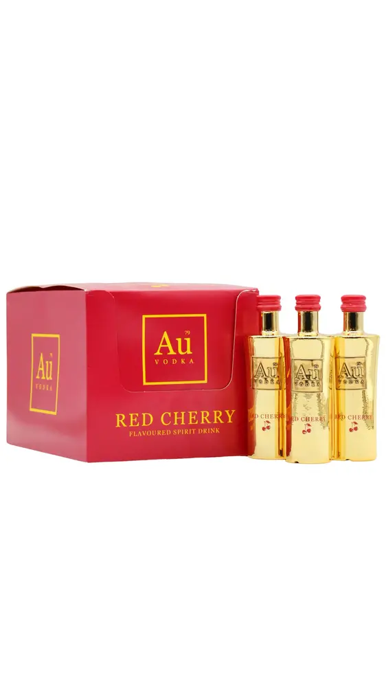 Au - Red Cherry Vodka Miniatures (12 x 5cl)