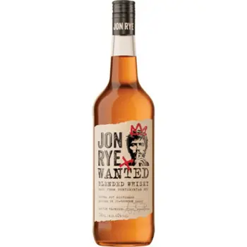 Jon Rye 3 Years Old Wanted Blend Of Straight Whiskies 750ml