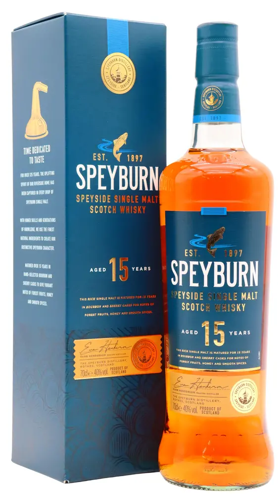 Speyburn - Speyside Single Malt Scotch 15 year old Whisky