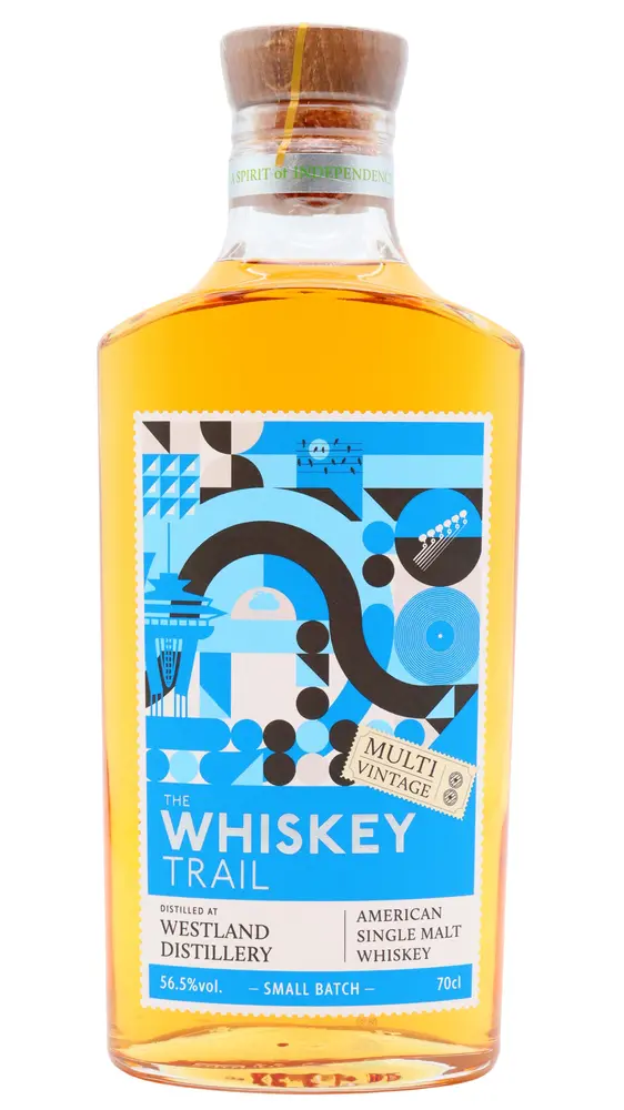 Westland Distillery - The Whisky Trail Single Malt American 9 year old Whiskey 70CL