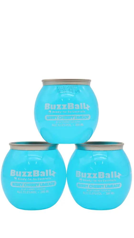 BuzzBallz - Berry Cherry Limeade Cocktail (3 x 20cl)
