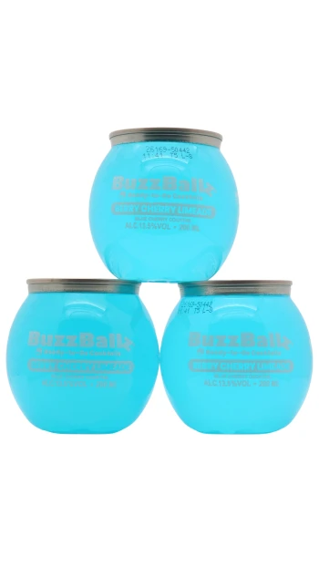 BuzzBallz - Berry Cherry Limeade Cocktail 20cl x 3 13.5% ABV (3 x 20cl)
