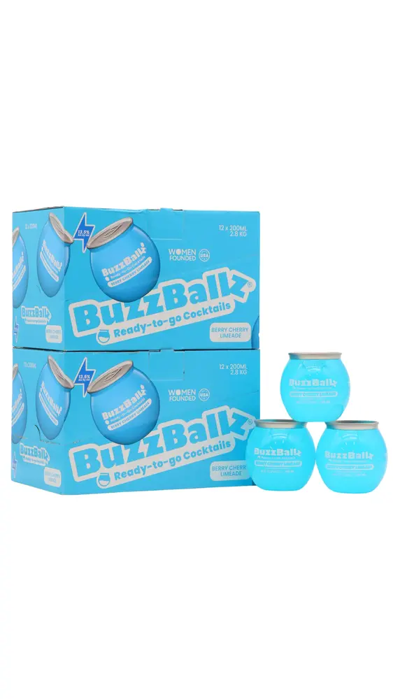 BuzzBallz - Berry Cherry Limeade Cocktail (24 x 20cl)