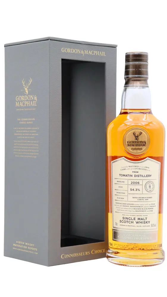 Tomatin - Connoisseurs Choice Single Cask #3898 2006 18 year old Whisky 70CL