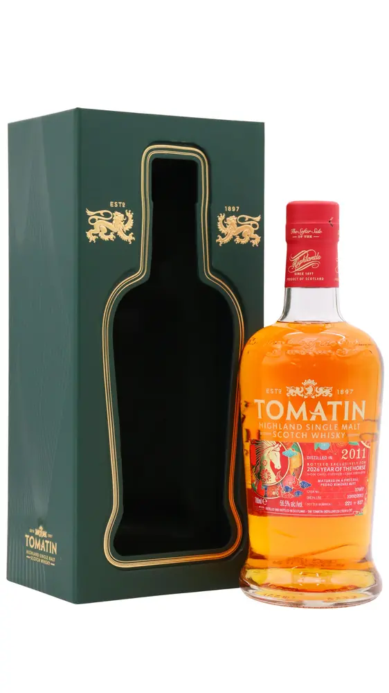 Tomatin -  2026 Lunar New Year - Year Of The Horse Single Cask #37607 2011 14 year old Whisky