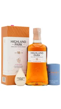 Highland Park - 18 year old Single Malt Scotch Whisky 70cl 43% ABV (Includes Ooshky Water Jug)