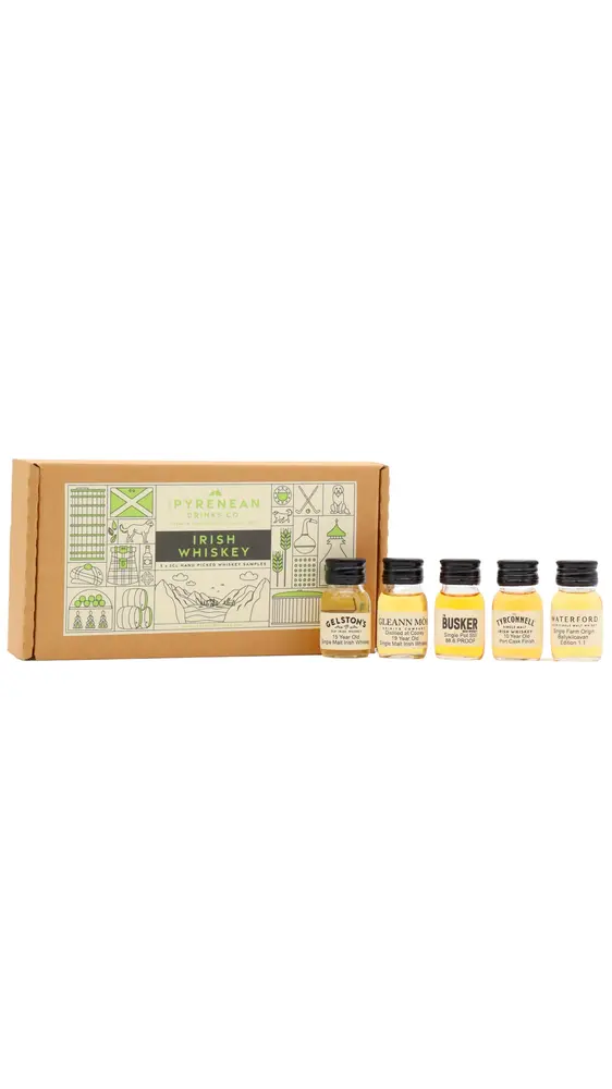 The Pyrenean Drinks Co. - Irish Whiskey Tasting Set (5 x 3cl)