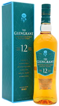 Glen Grant - 12 year old Speyside Single Malt Scotch Whisky 70cl 40% ABV0