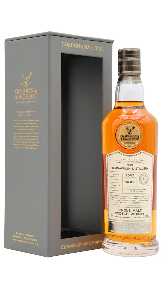 Tamnavulin - Connoisseurs Choice Single Cask #700370 2007 16 year old Whisky 70CL