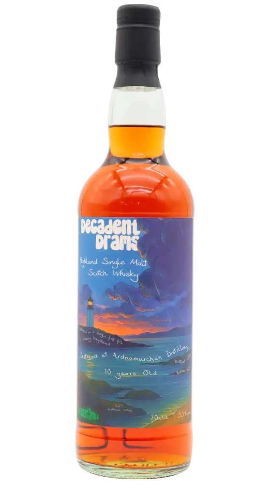 Ardnamurchan - Decadent Drams - Single Sherry Cask 2015 10 year old Whisky