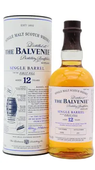 Balvenie - 12 year old Single Barrel First Fill Single Cask Scotch Whisky 70cl 47.8% ABV0
