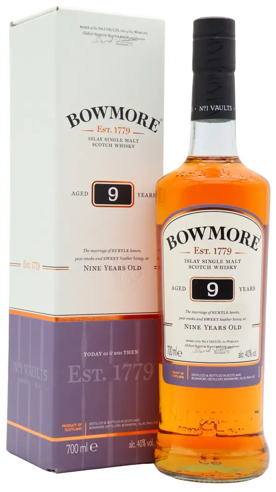 Bowmore - Islay Single Malt Scotch 9 year old Whisky