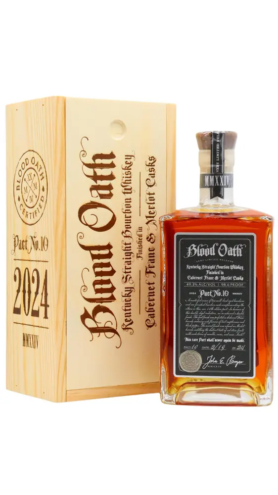Blood Oath - Pact #10 - Kentucky Straight Bourbon Whiskey 75CL