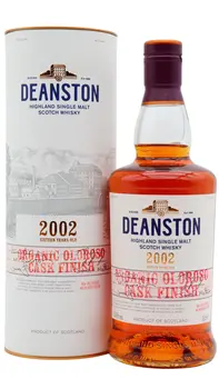 Deanston - 17 year old Organic Oloroso Cask Finish Highland Single Malt Scotch 2002 Whisky 70cl 50.6% ABV