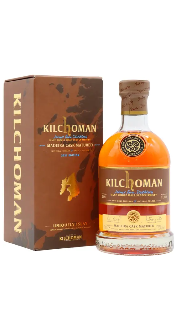 Kilchoman - Madeira Cask Matured 2021 Limited Edition 2016 5 year old Whisky