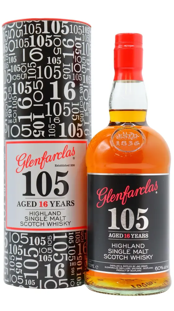Glenfarclas - 105 Cask Strength Highland Single Malt Scotch 16 year old Whisky