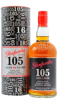 Glenfarclas - 16 year old 105 Cask Strength Highland Single Malt Scotch Whisky 70cl 60% ABV