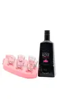 Tequila Rose - Original Strawberry Cream Tequila (Includes Shot Paddle & Glasses) 70CL