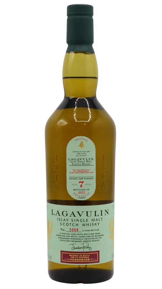 Lagavulin - 2022 Jazz Festival Single Malt Scotch 7 year old Whisky
