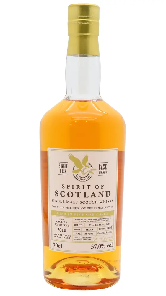 Caol Ila - Spirit Of Scotland Single Cask #307585 2010 15 year old Whisky