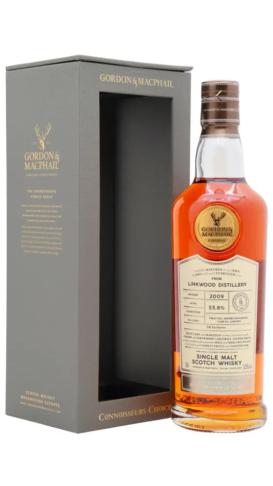 Linkwood - Connoisseurs Choice Single Cask #22605907 2009 15 year old Whisky (UK Exclusive)