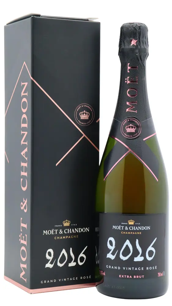 Moet & Chandon - Grand Vintage Rose 2016 Champagne (Gift Box)