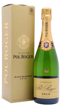 Pol Roger - Blanc De Blancs Vintage 2016 Champagne 75cl 12.5% ABV (Gift Box)
