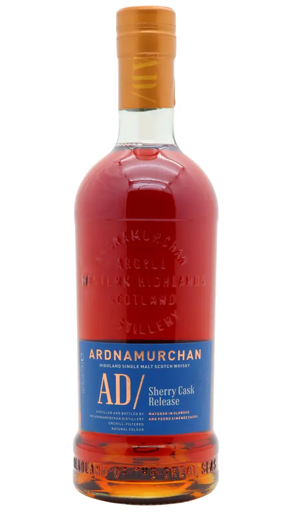 Ardnamurchan - AD/ Sherry Cask 2025 Release Highland Single Malt Scotch Whisky 70cl 50% ABV0