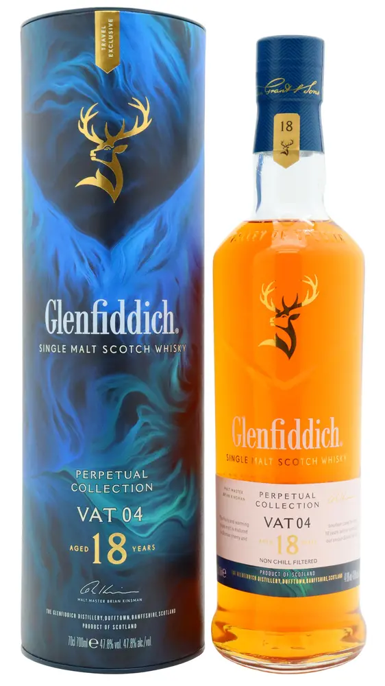 Glenfiddich - 18 year old Perpetual Collection - VAT 04 Speyside Single Malt Scotch Whisky 70cl 47.8% ABV0