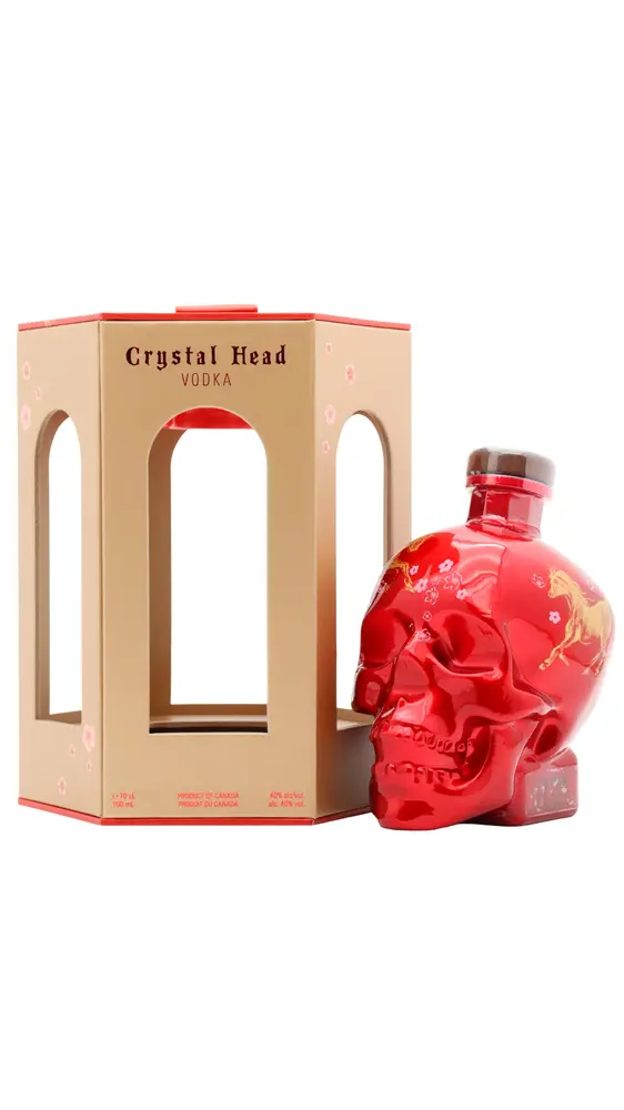 Crystal Head - Year Of The Horse - Limited Edition Canadian Vodka 70cl 40% ABV0