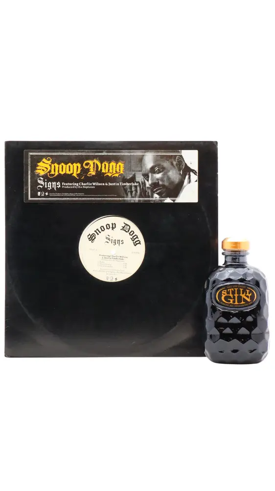 Still GIN - Premium Gin 70cl 42.5% ABV (Includes Snoop Dogg Signs 12 Vinyl)