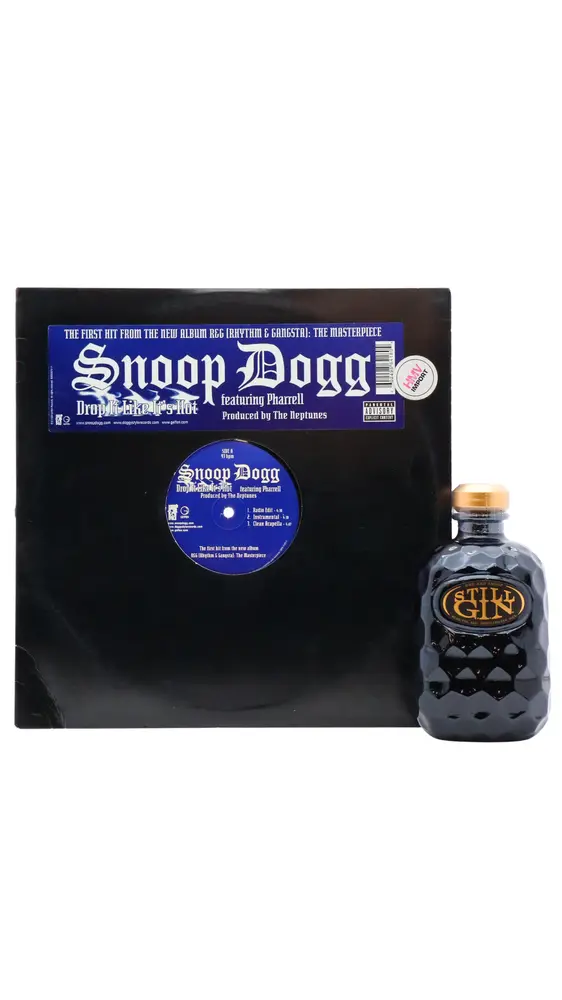 Still GIN - Premium Gin 70cl 42.5% ABV (Includes Snoop Dogg Drop It Like It's Hot 12 Vinyl)