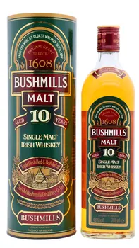 Bushmills - 10 year old Single Malt Irish Whiskey 70cl 40% ABV (Old Bottling)