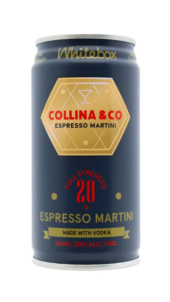 Whitebox - Collina & Co Espresso Martini Cocktail 140ml 20% ABV0