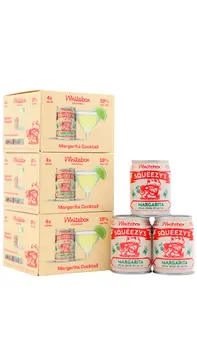 Whitebox - Squeezy's Margarita Cocktail 100ml x 12 19% ABV (12 x 100ml)