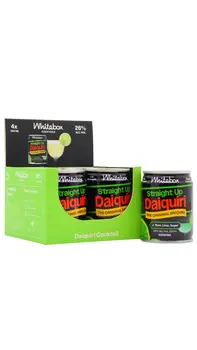 Whitebox - Straight Up Daiquiri Cocktail 10cl x 4 26% ABV (4 x 10cl)