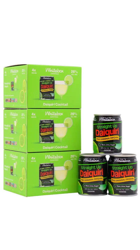 Whitebox - Straight Up Daiquiri Cocktail 10cl x 12 26% ABV (12 x 10cl)