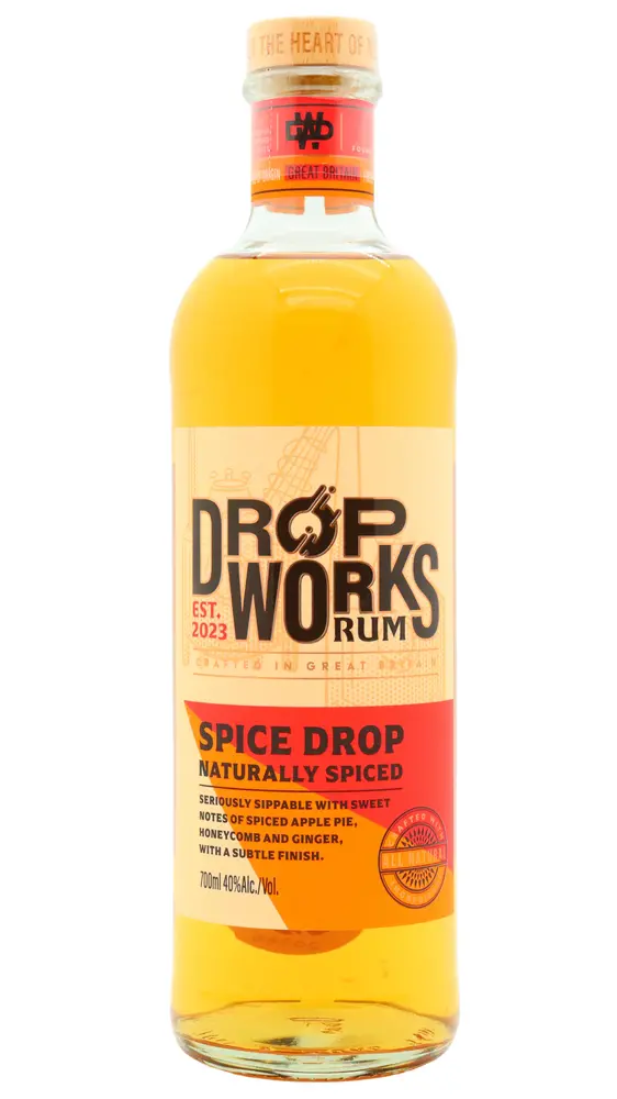 Drop Works - Spice Drop Rum 70cl 40% ABV0