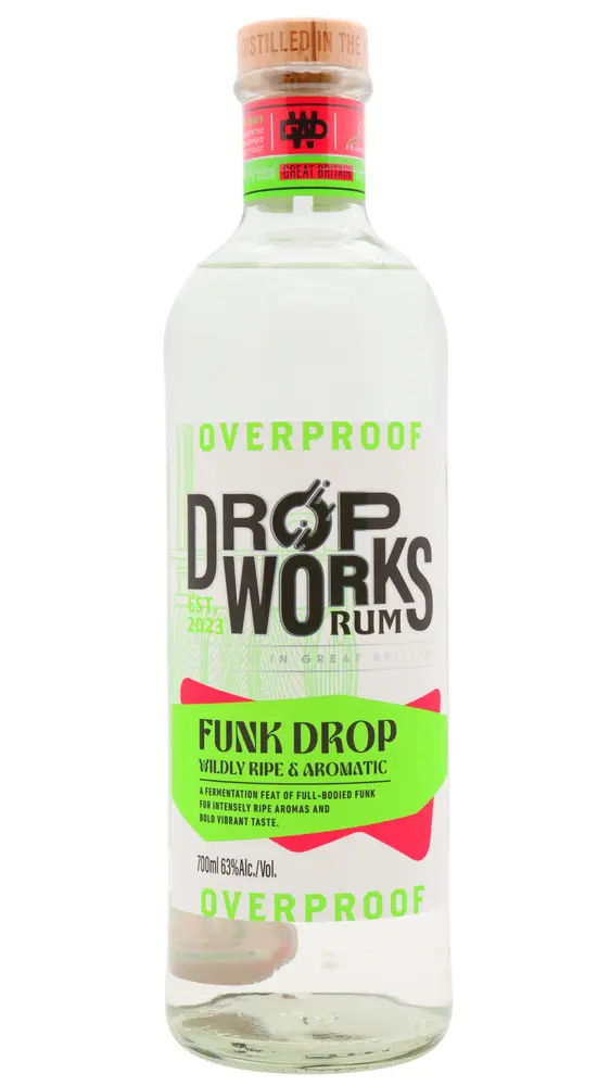 Drop Works - Funk Drop Overproof Rum 70cl 63% ABV0