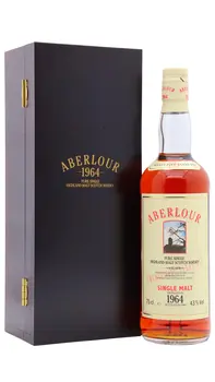 Aberlour - 25 year old Highland Single Malt Scotch 1964 Whisky 75cl 43% ABV0